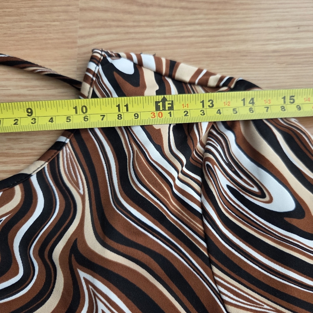 FADED ROSE Swirl Pattern Long Sleeve Top - Picture 6 of 9